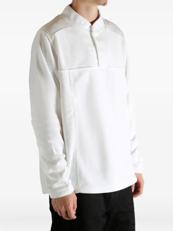 Malbon Golf band-collar Polo Shirt | White | FARFETCH NO