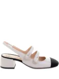 Roberto Festa Lagoa double-strap pumps - White
