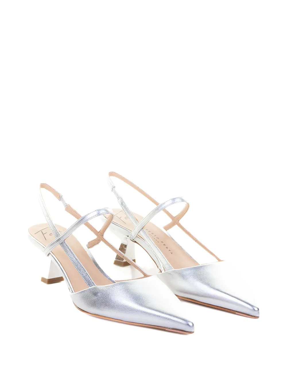 Roberto Festa Amai slingback pumps Silver