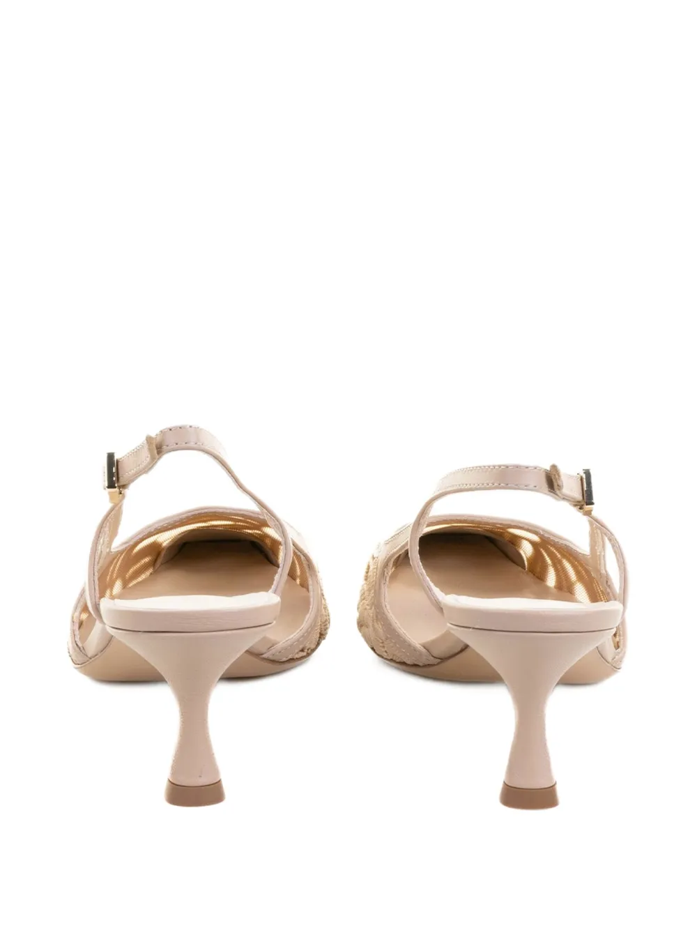 Roberto Festa 50mm Vernet slingback pumps Neutrals