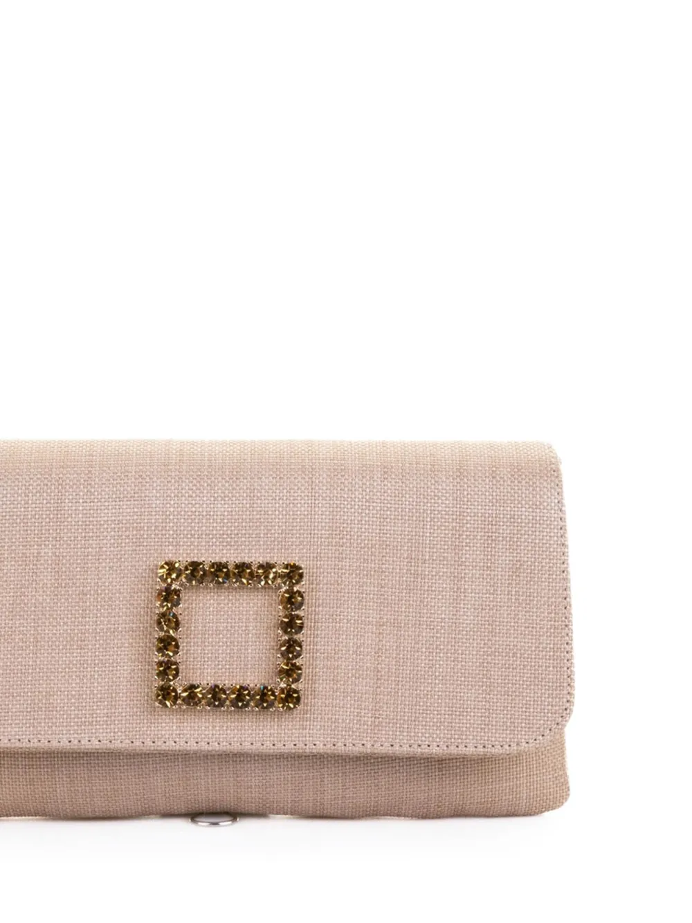 Roberto Festa Clutch de tweed com aplicação de cristais | Image 2