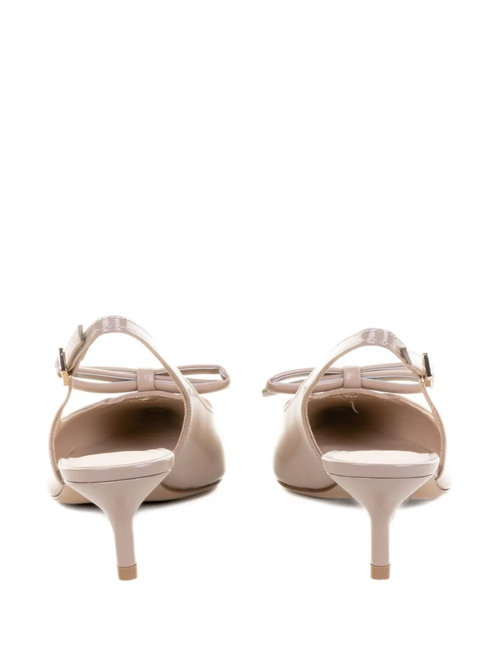 Roberto Festa Senya Bow-detail Slingback Pumps In Multi