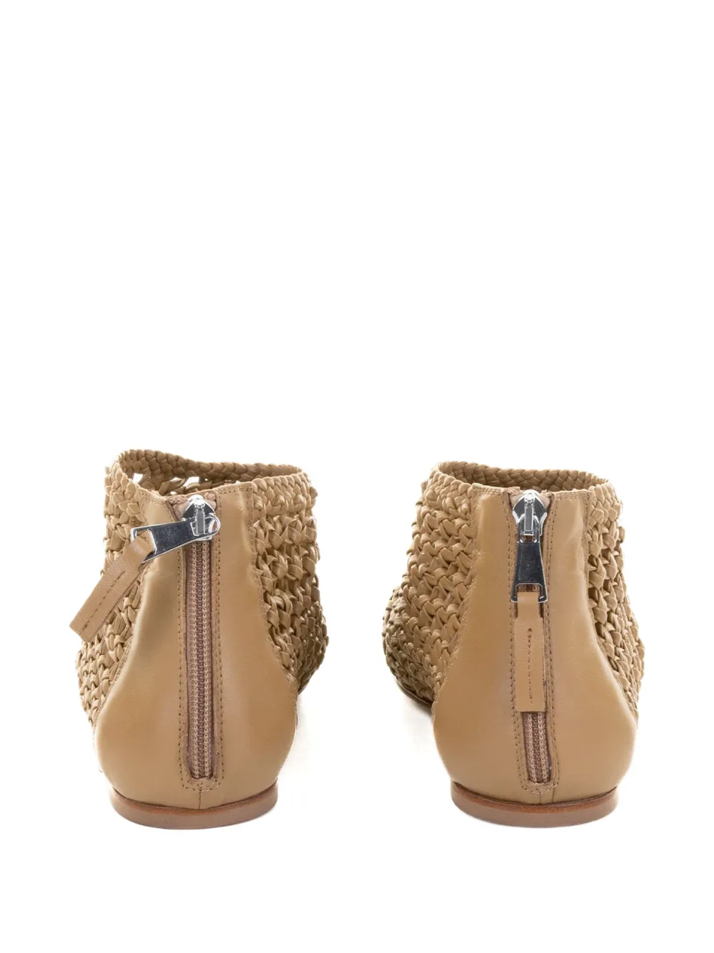 Elena Iachi leather boots Brown