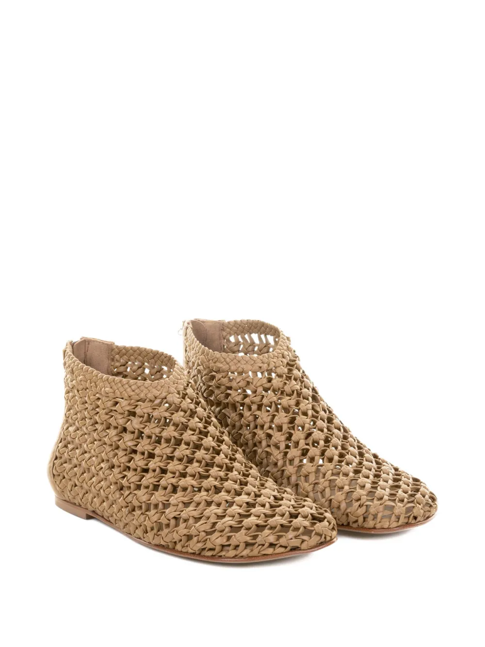 Elena Iachi leather boots Brown