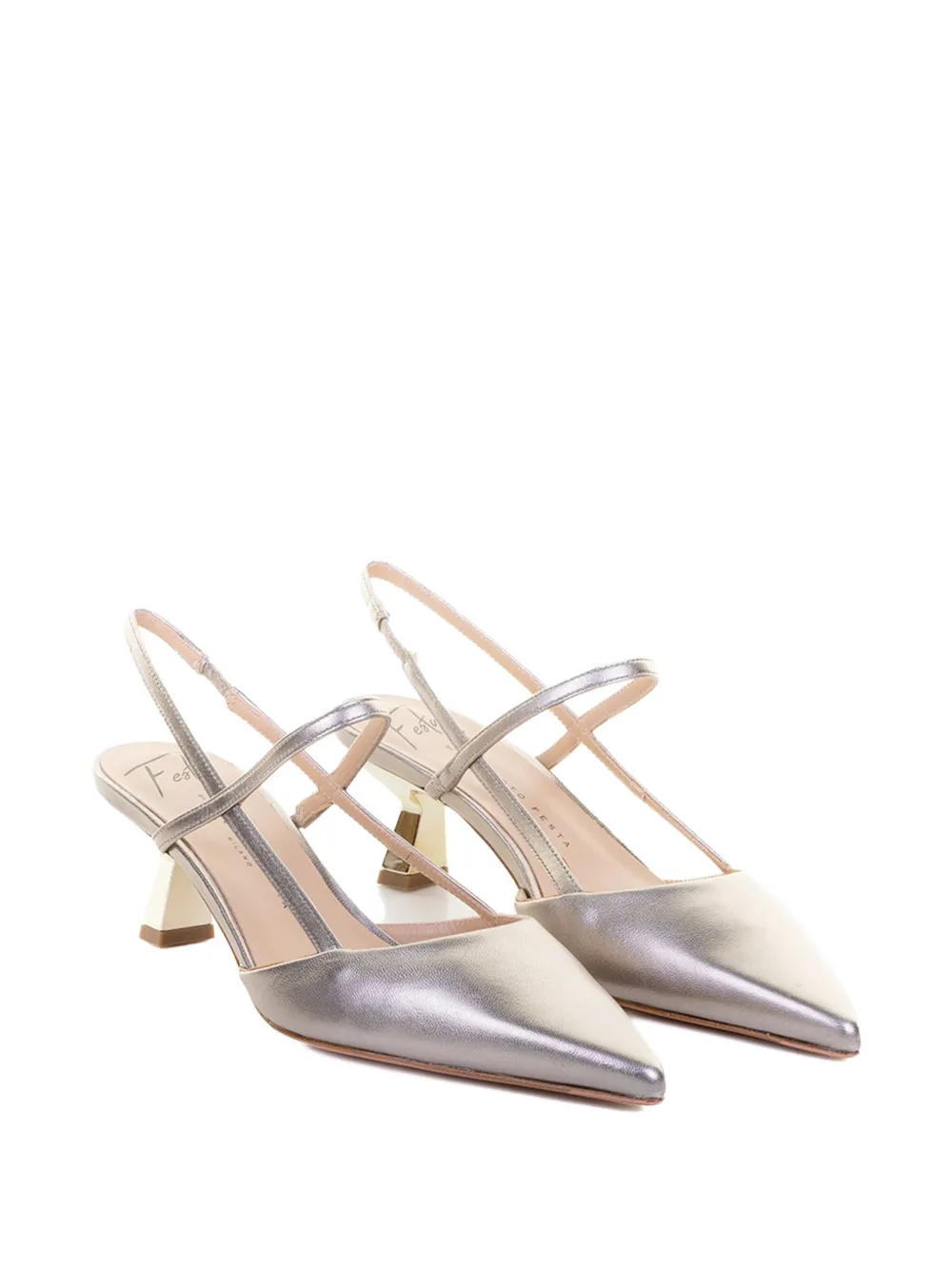 Roberto Festa Amai slingback pumps Silver