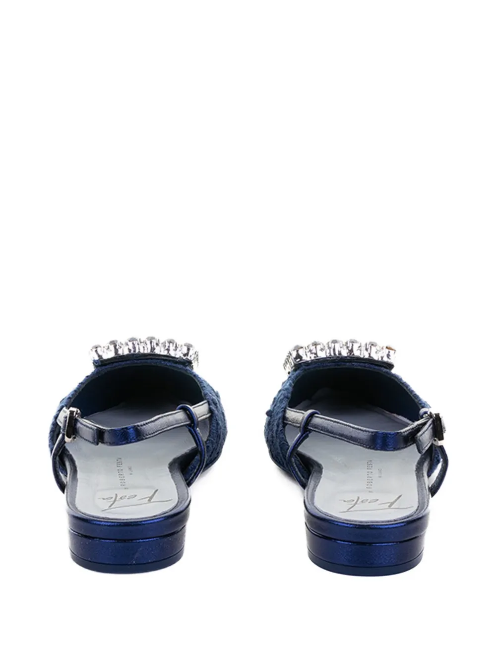 Roberto Festa Lavanda Crystal-embellished Pumps In Multi