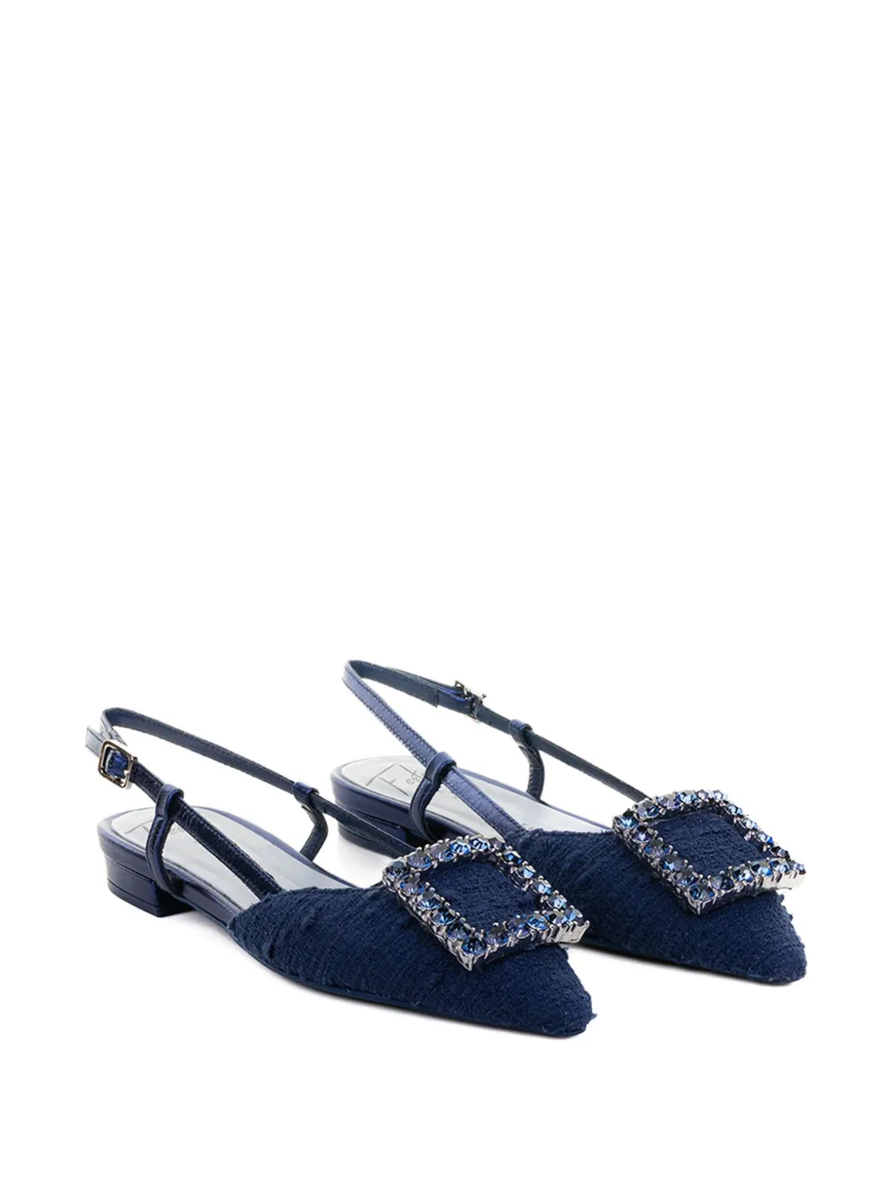 Roberto Festa Lavanda Crystal-embellished Pumps In Multi