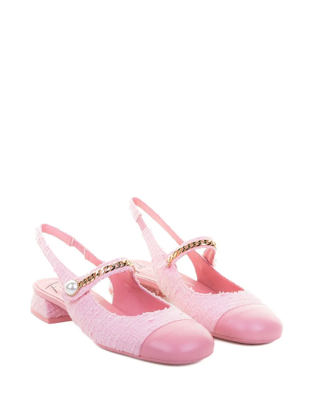 Roberto Festa Slingback Flat Sandals In Multi