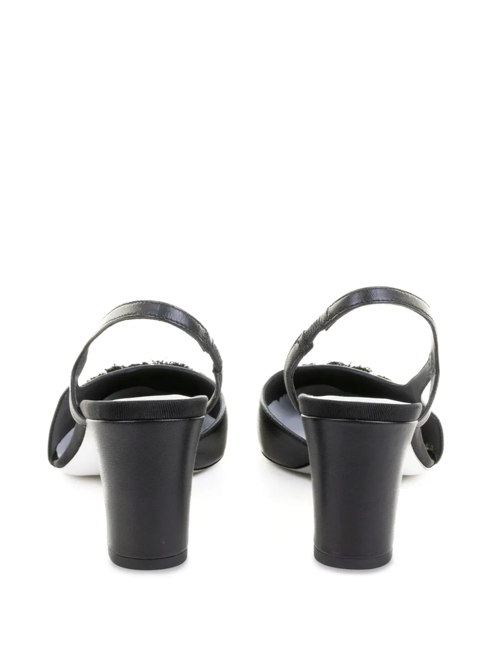 Roberto Festa 60mm Ficus slingback pumps Black