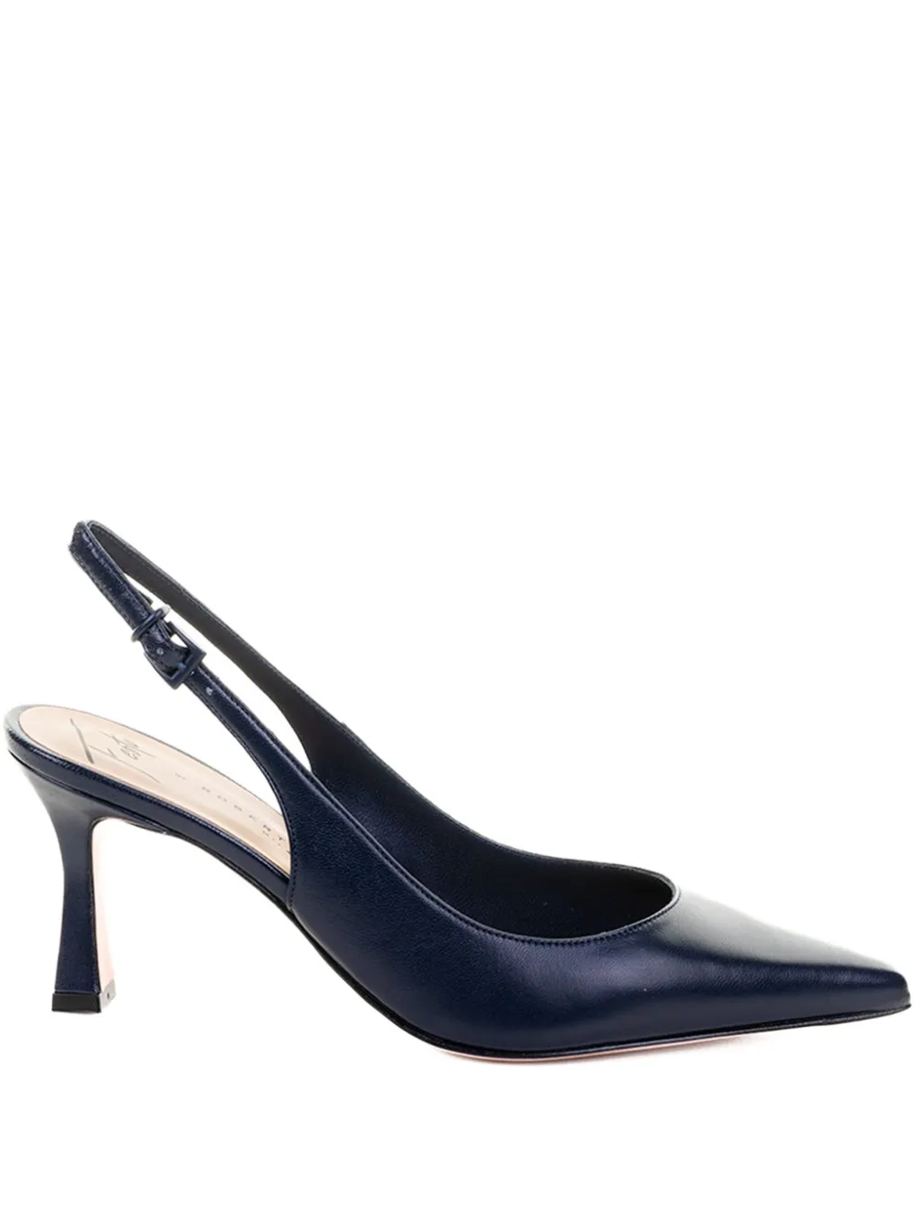 Roberto Festa 70mm slingback pointed-toe pumps Blue