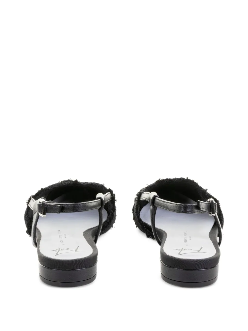 Roberto Festa Kesha slingback ballerina's Zwart