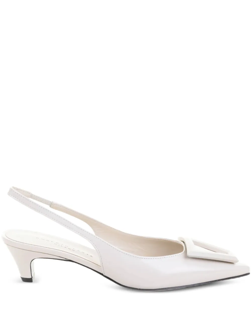 Roberto Festa 40mm Dorien slingback pumps White