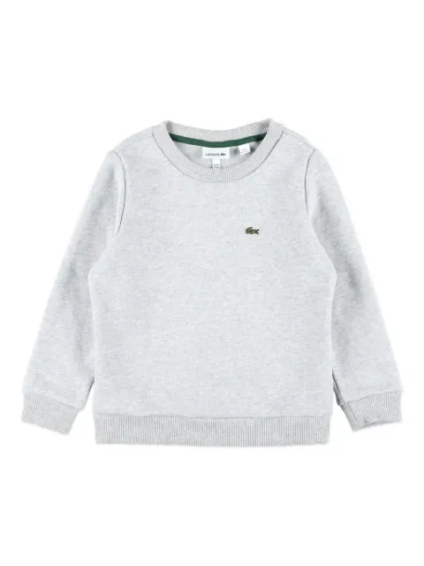 Lacoste Kids crew-neck fleece sweatshirt