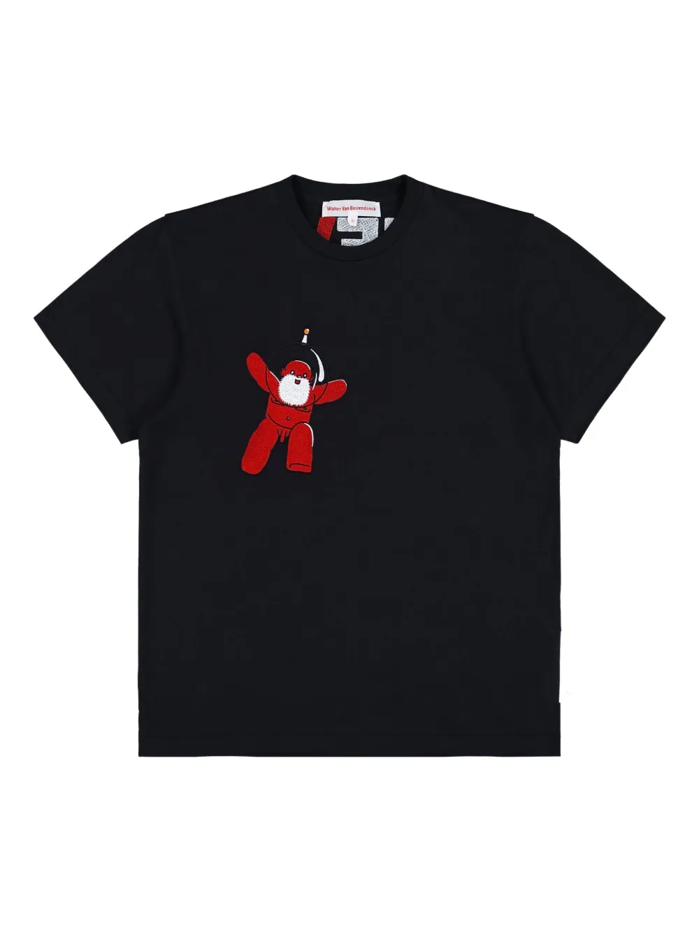 Walter Van Beirendonck Space T T-shirt | Black | Image 1