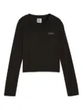 PUMA x Rosé long-sleeve top - Black