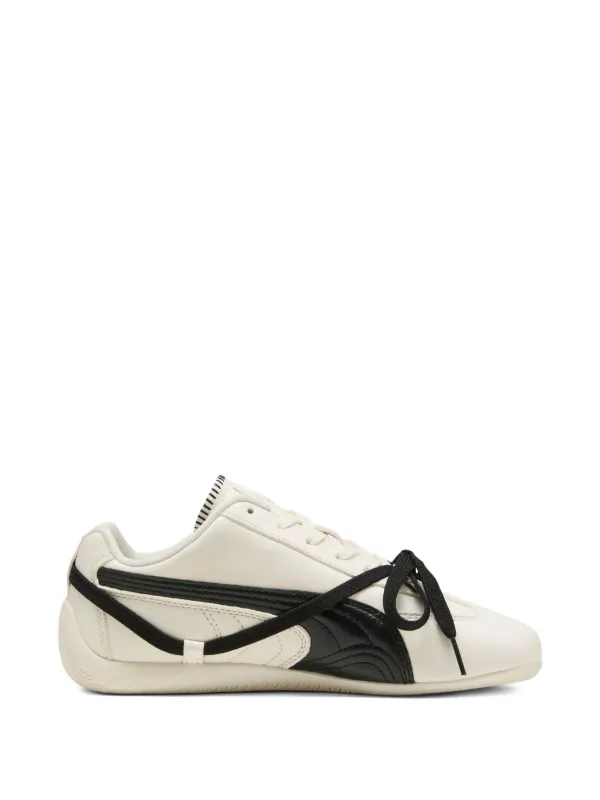 PUMA x Rosé Speedcat Lea Leather Sneakers | White | FARFETCH