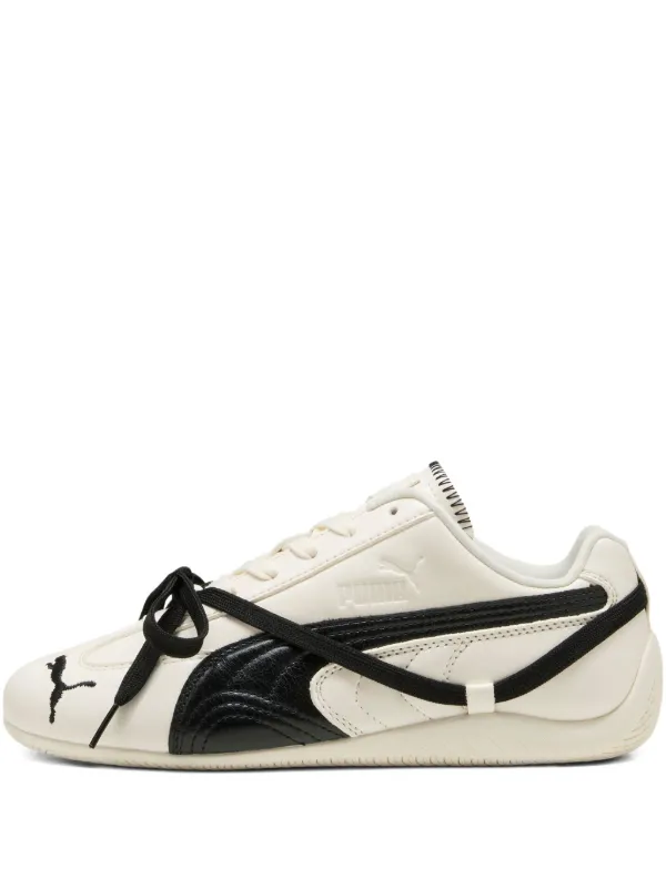 PUMA x Rosé Speedcat Lea Leather Sneakers | White | FARFETCH