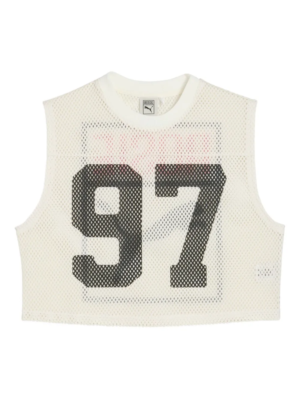 PUMA x Rosé mesh top | Neutrals | Image 1