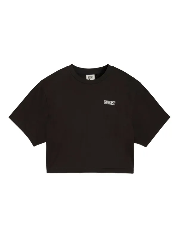PUMA x Rosé Cropped T-shirt | Black | FARFETCH VN