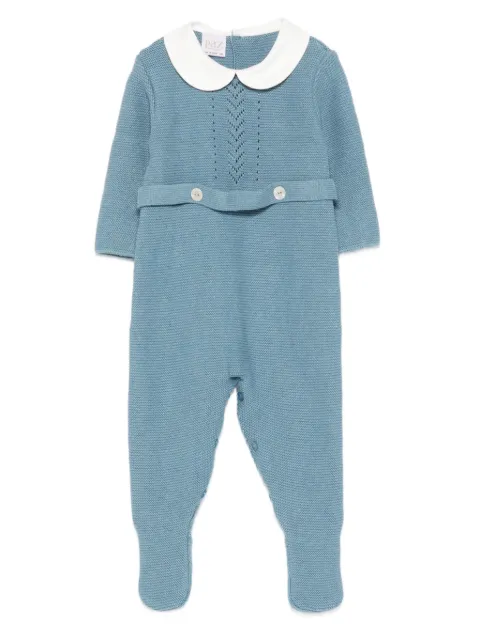 Paz Rodriguez Peter Pan collar knitted jumpsuit