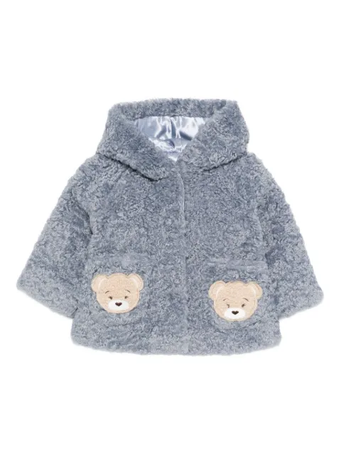 Monnalisa abrigo con motivo Teddy Bear