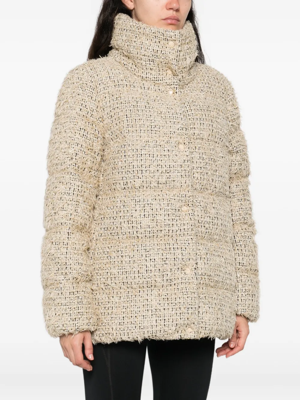 Moncler High-neck Jacket In Multi