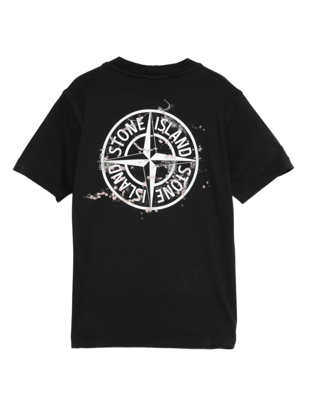 Stone Island Junior logo-print t-shirt | Boys T-Shirts | Image 2