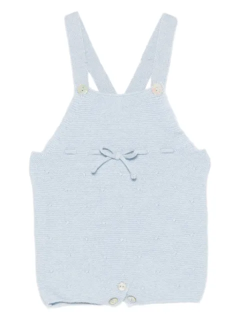 Paz Rodriguez bow-detail knitted romper