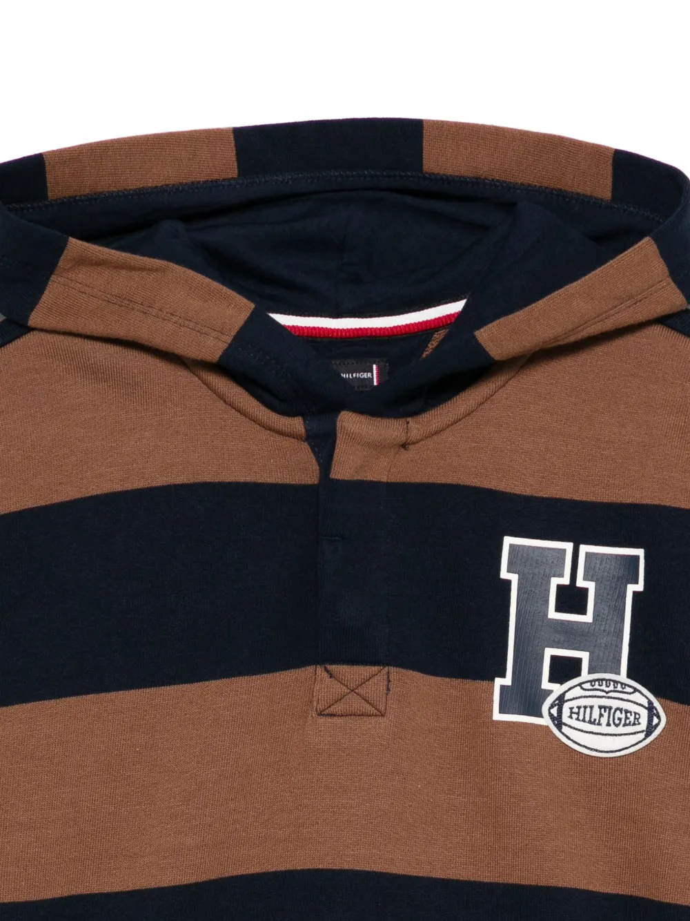 Tommy Hilfiger Junior Striped Hoodie In Multi