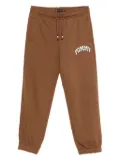 Tommy Hilfiger Junior logo-print track pants - Brown