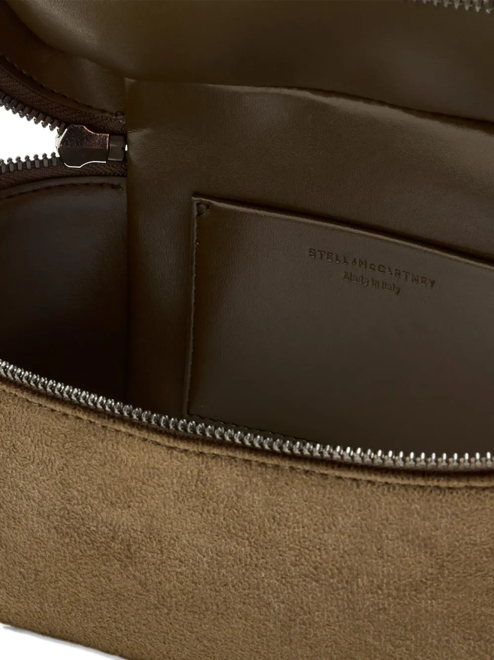 Stella Mccartney Chain-handle Satchel Bag In Green