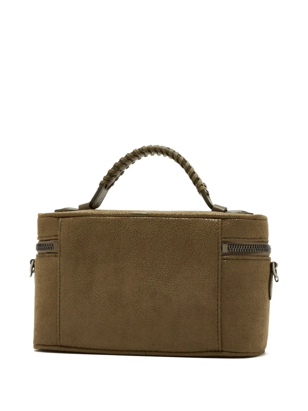 Stella Mccartney Chain-handle Satchel Bag In Green