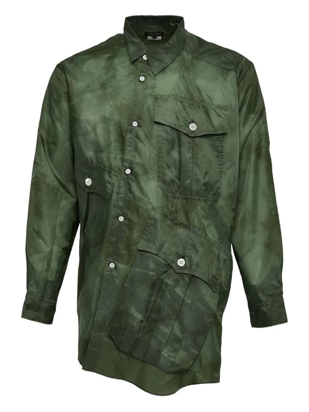 Comme des Garçons Homme Plus chemise à poches multiples | vert | Image 1