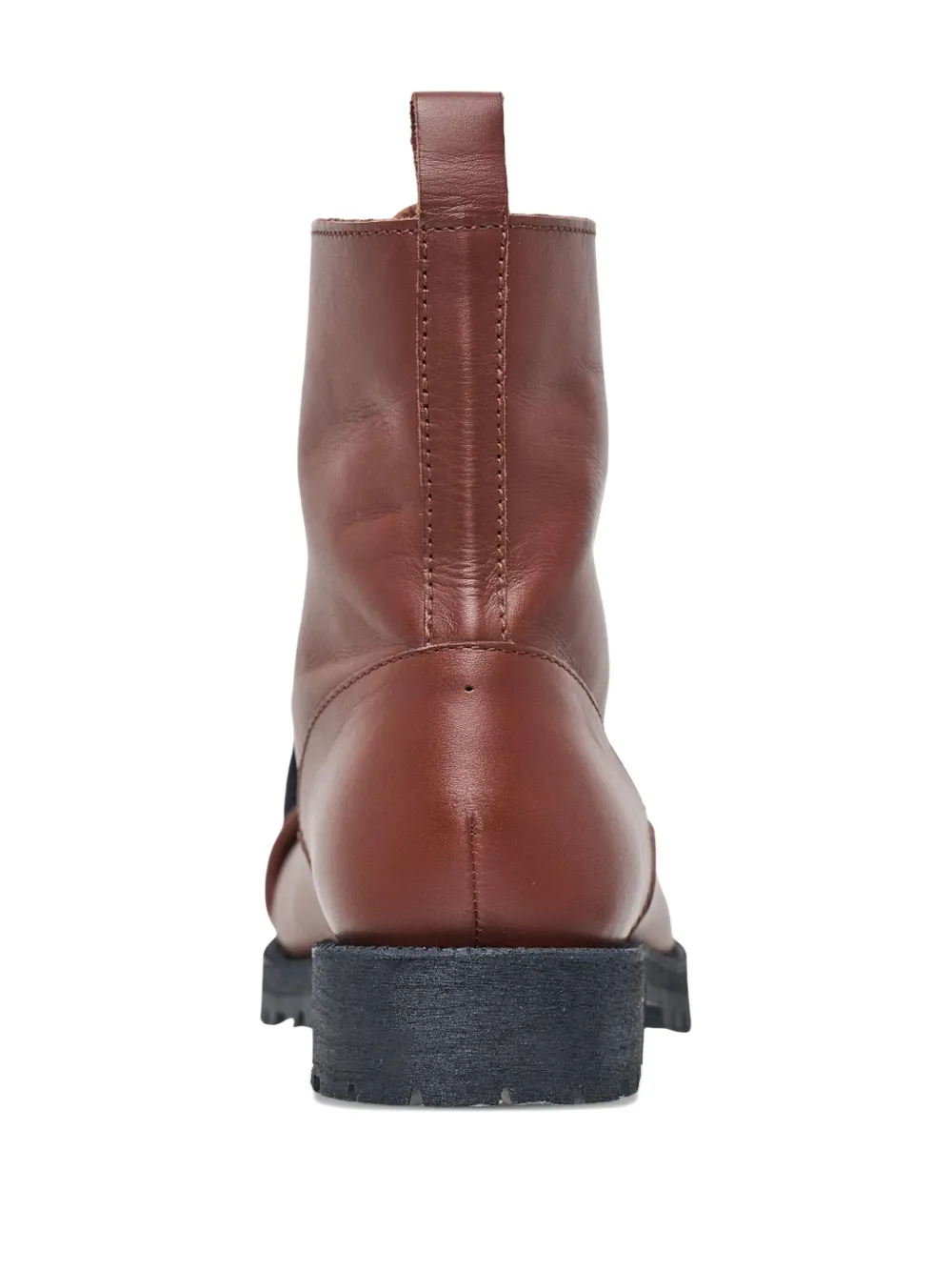 Comme Des Garçons Homme Deux Oversized-toe Leather Boots In Multi