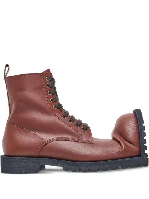 Comme des Garçons Homme Plus oversized-toe leather boots