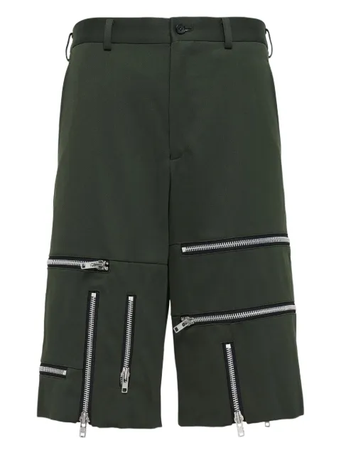 Comme des Garçons Homme Plus zip-detail shorts