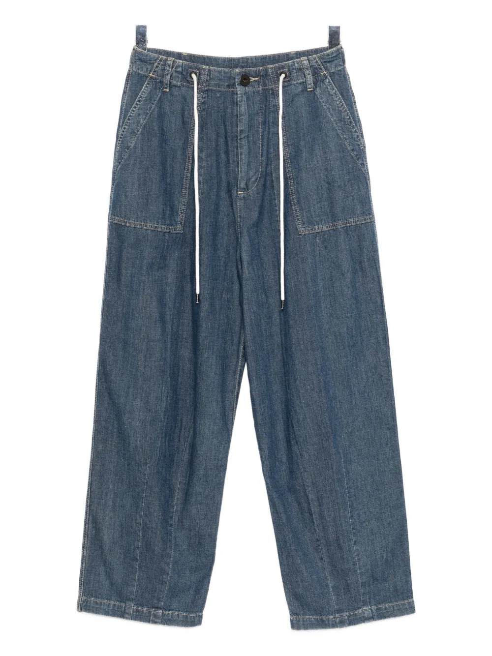 James Perse Cotton Jeans In Blue