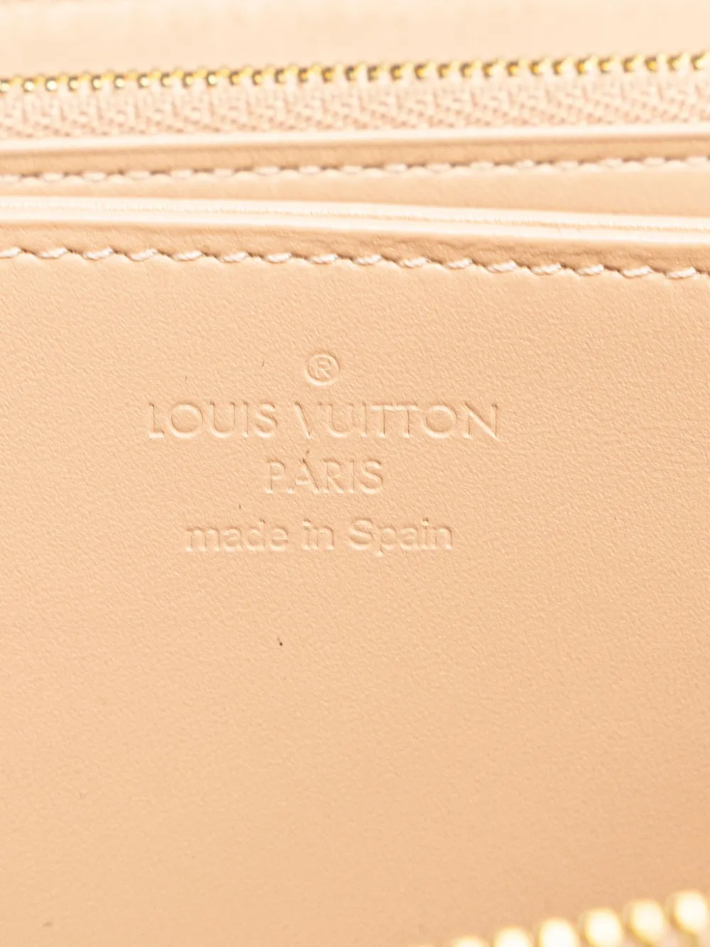 Pre-owned Louis Vuitton 2018 Monogram Vernis Zippy Wallet Long Wallets In Brown