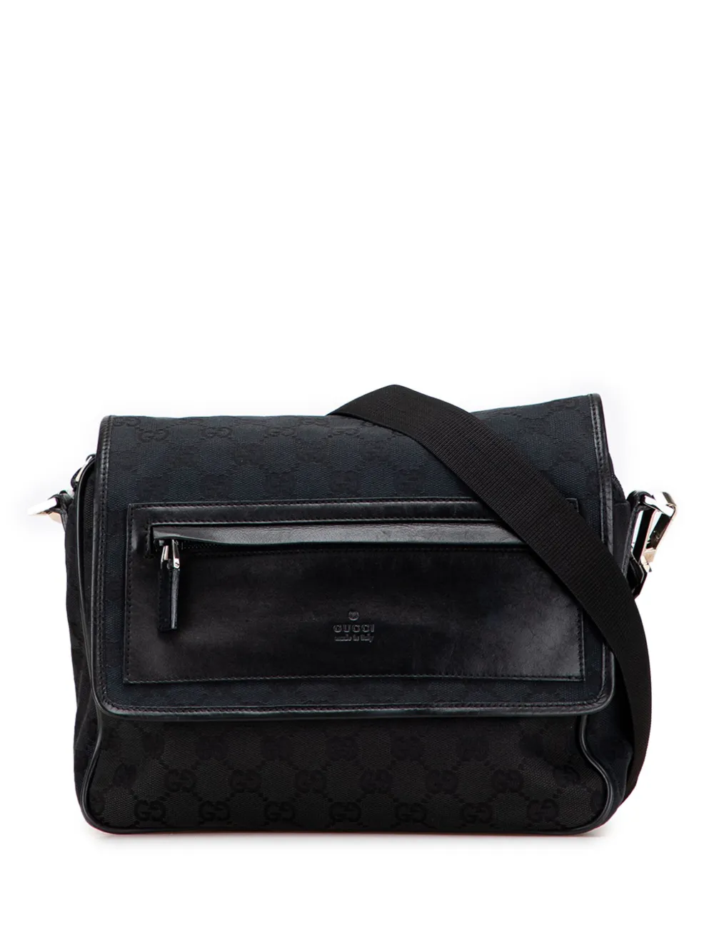 Gucci Pre-Owned 2000-2015 GG Canvas crossbody bag - ブラック Gucci Pre-Owned 2000-2015 GG Canvas crossbody bag - ブラック
