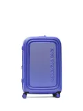 Mandarina Duck embossed logo suitcase - Purple