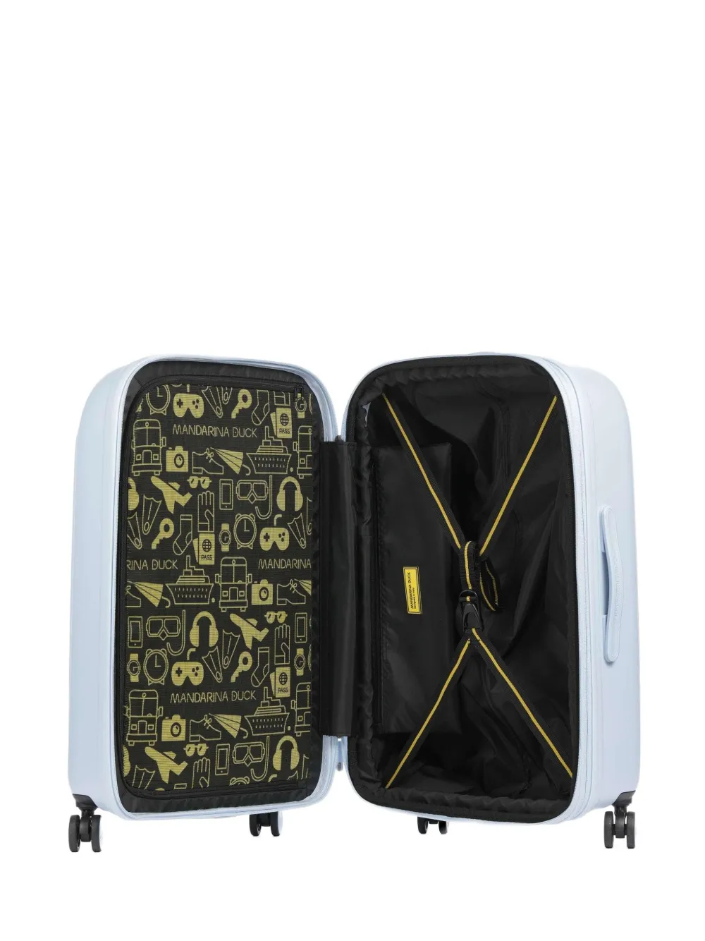 Mandarina Duck medium Logoduck embossed luggage | Blue | Image 1