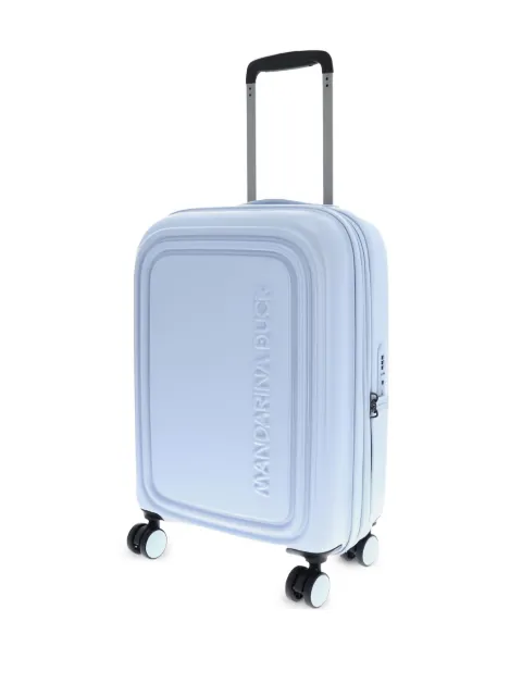 Mandarina Duck Logoduck embossed suitcases