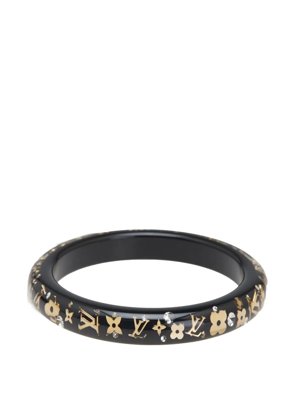 Louis Vuitton Pre-Owned pulsera Narrow Monogram Resin Inclusion Bangle 2012 | Image 2