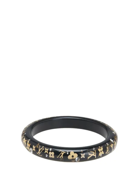 Louis Vuitton Pre-Owned pulsera Narrow Monogram Resin Inclusion Bangle 2012
