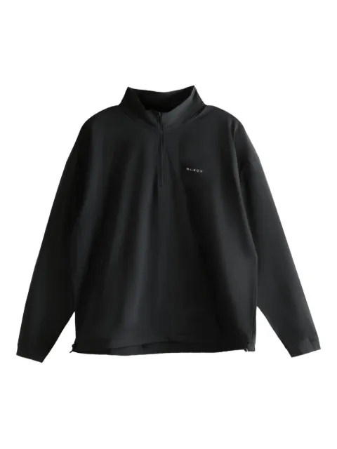Malbon Golf zip mock-neck knitwear