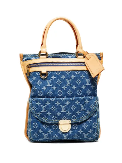 Louis Vuitton Pre-Owned tote de mezclilla con monograma 2005
