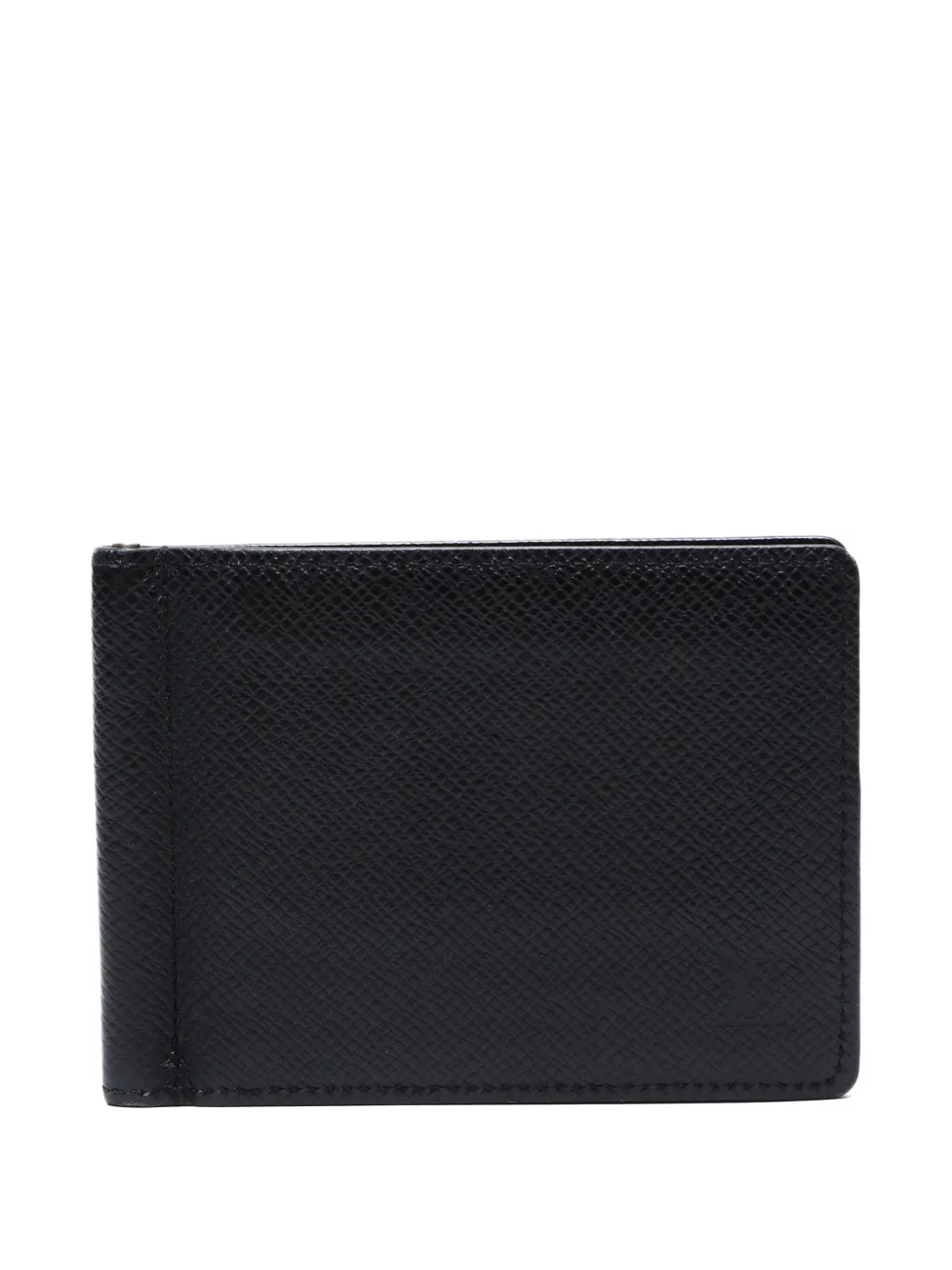 Louis Vuitton Pre-Owned 2020-2025 Taiga-leather clip cardholder | Black | Image 1