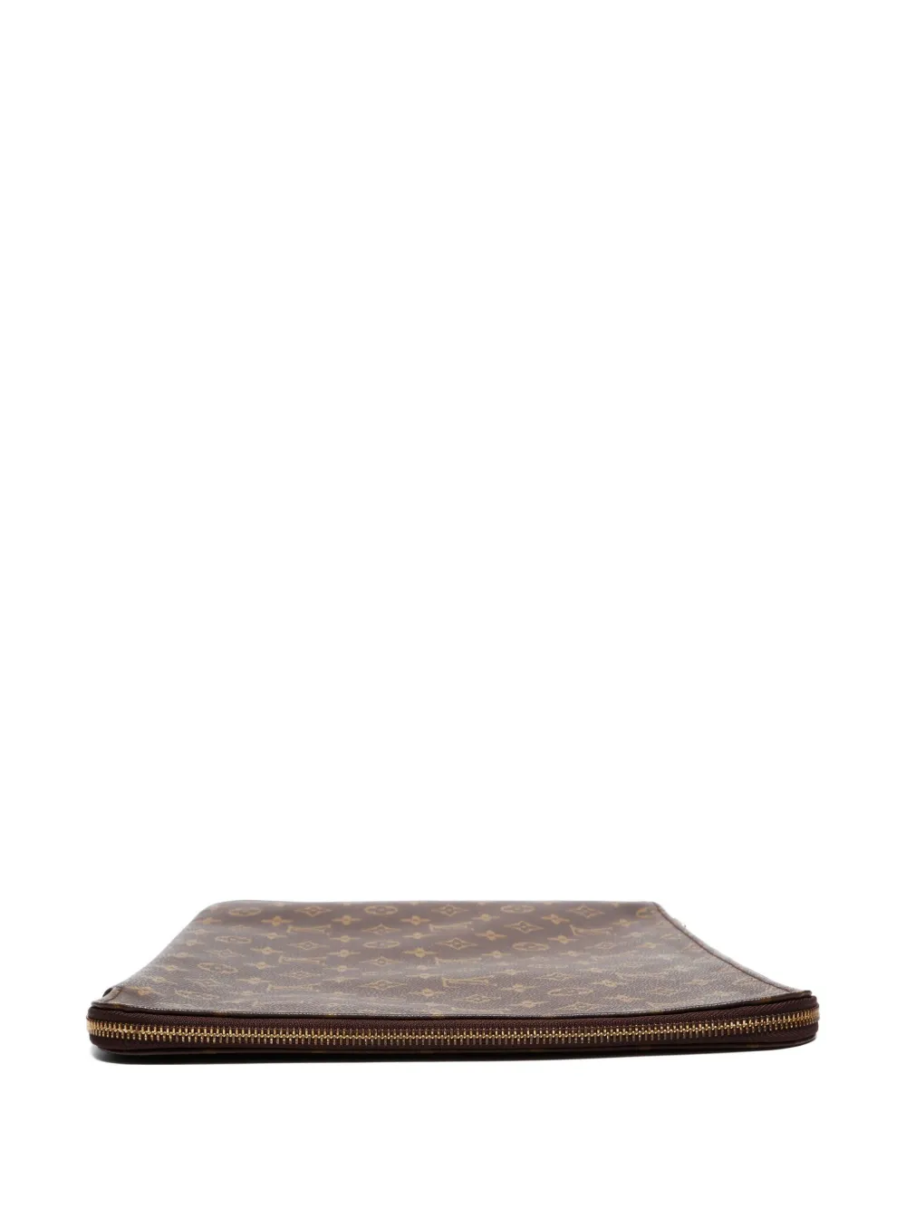 Louis Vuitton Pre-Owned 1990s Monogram Posh Documan clutch bag | Brown | Image 1