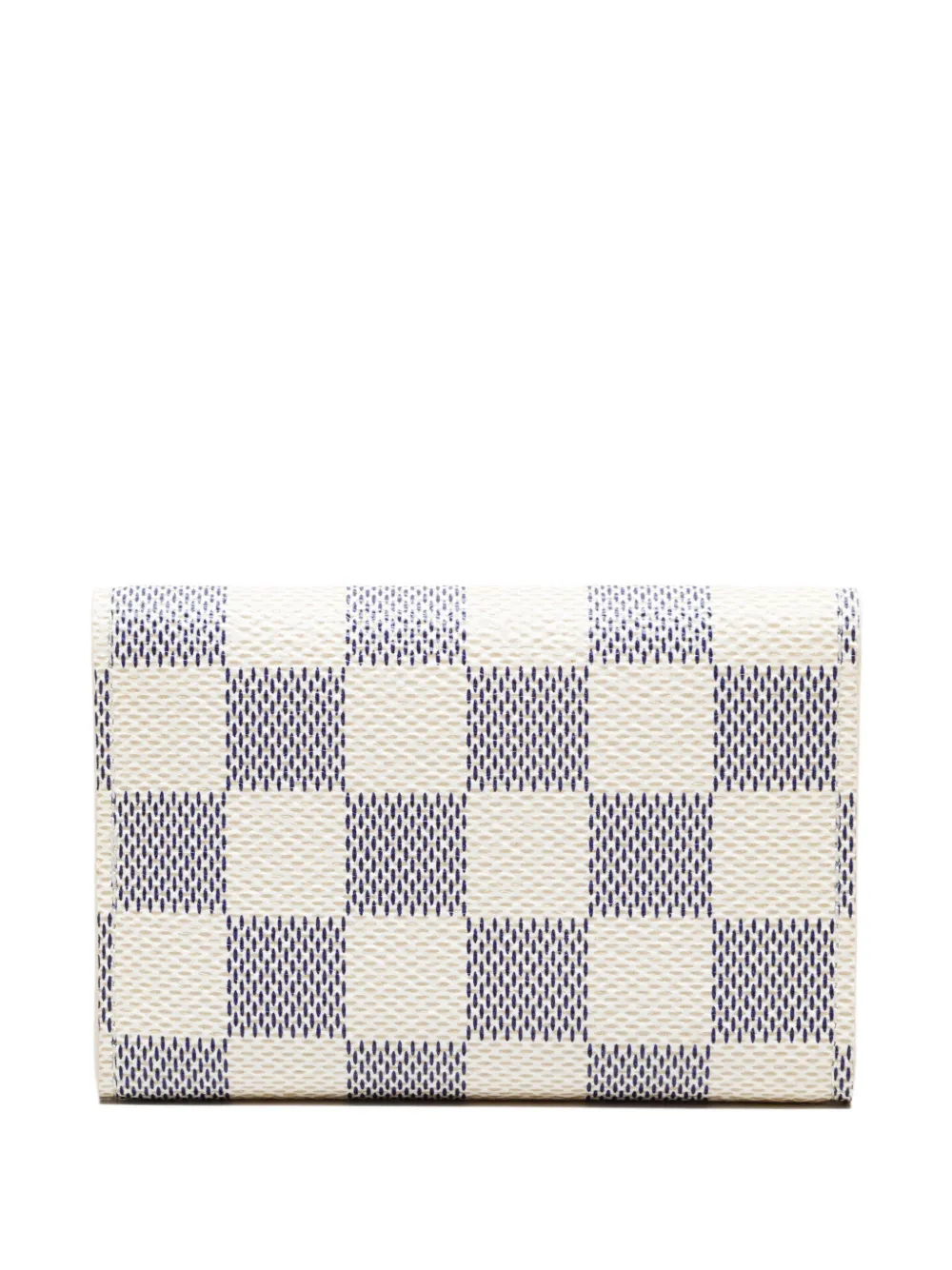 Pre-owned Louis Vuitton 2014 Damier Multicle Key Case In White