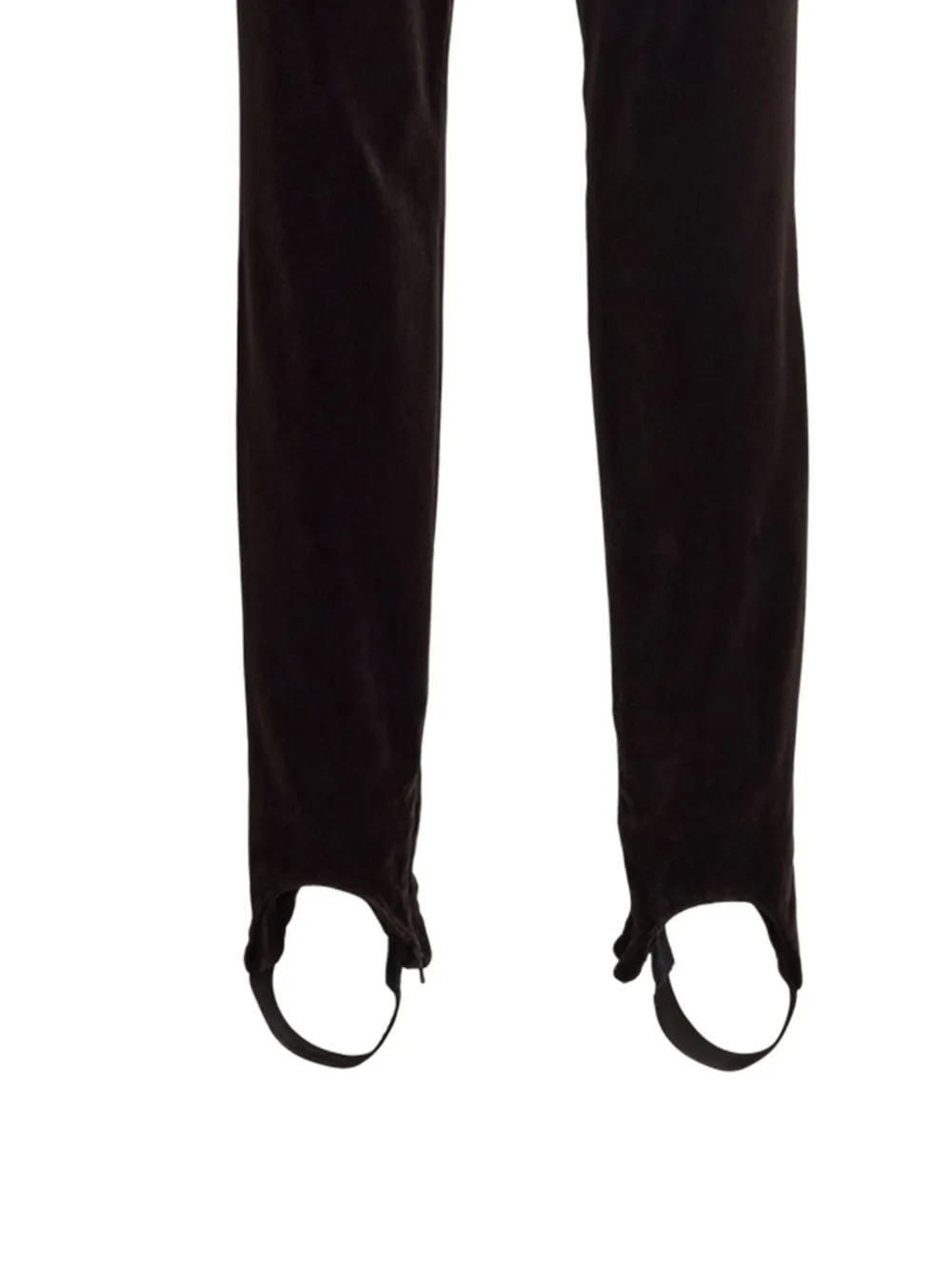 Ralph Lauren Collection Fluwelen broek - Zwart